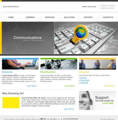 国外企业站 设计网站图片